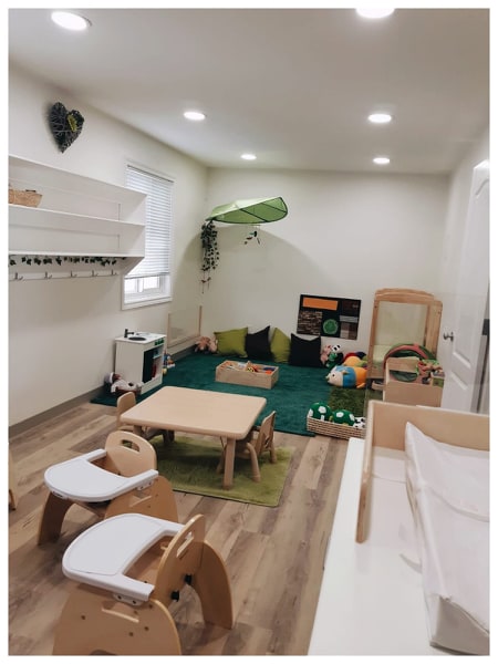 Calm infant room
